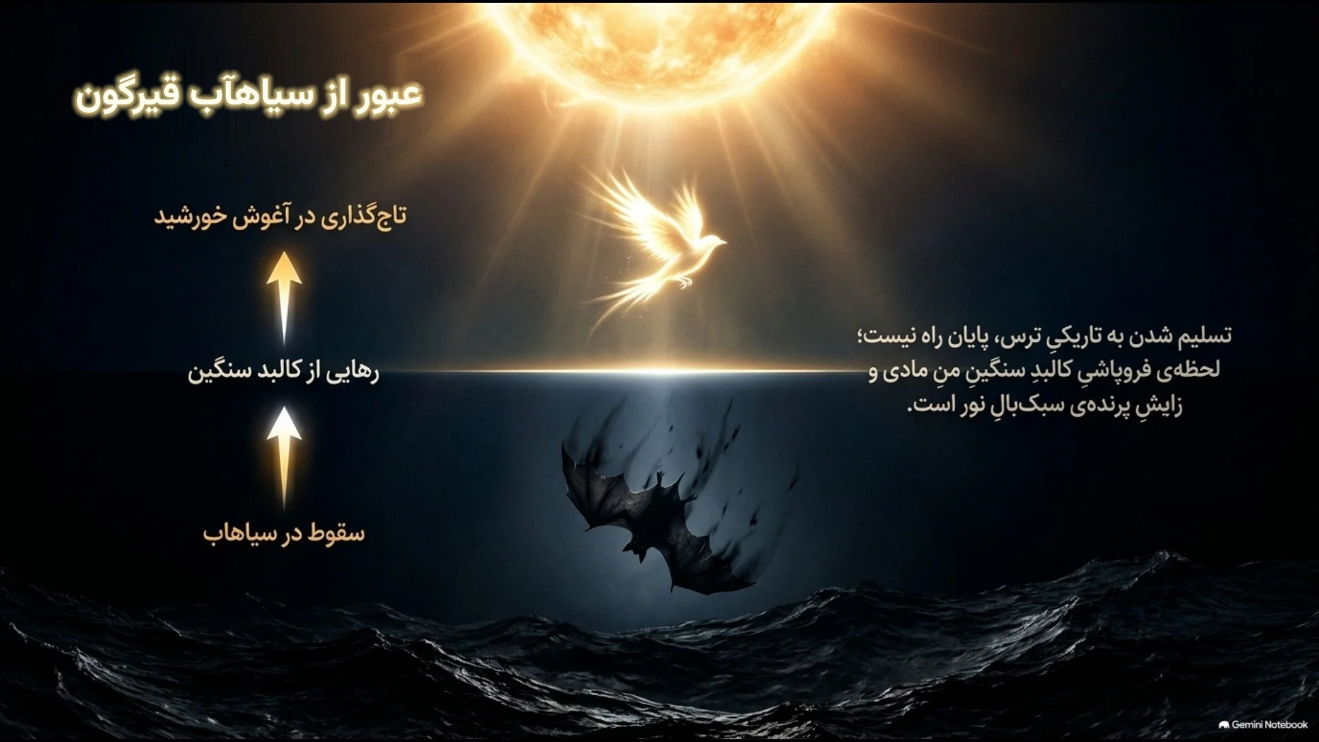 عبور از سیاهآب قیرگون