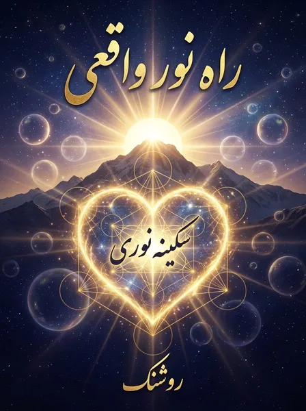 جلد کتاب راه نور واقعی